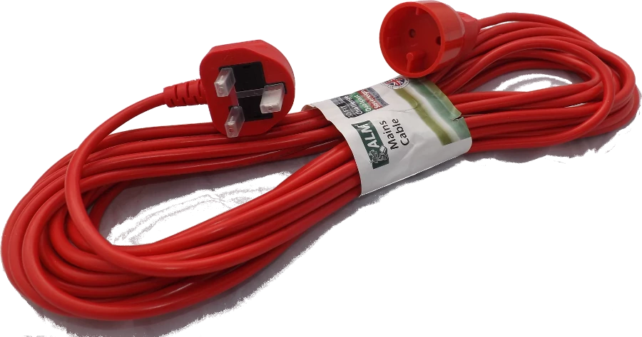 (image for) Mains Cable (10m) for Einhell mowers & trimmers