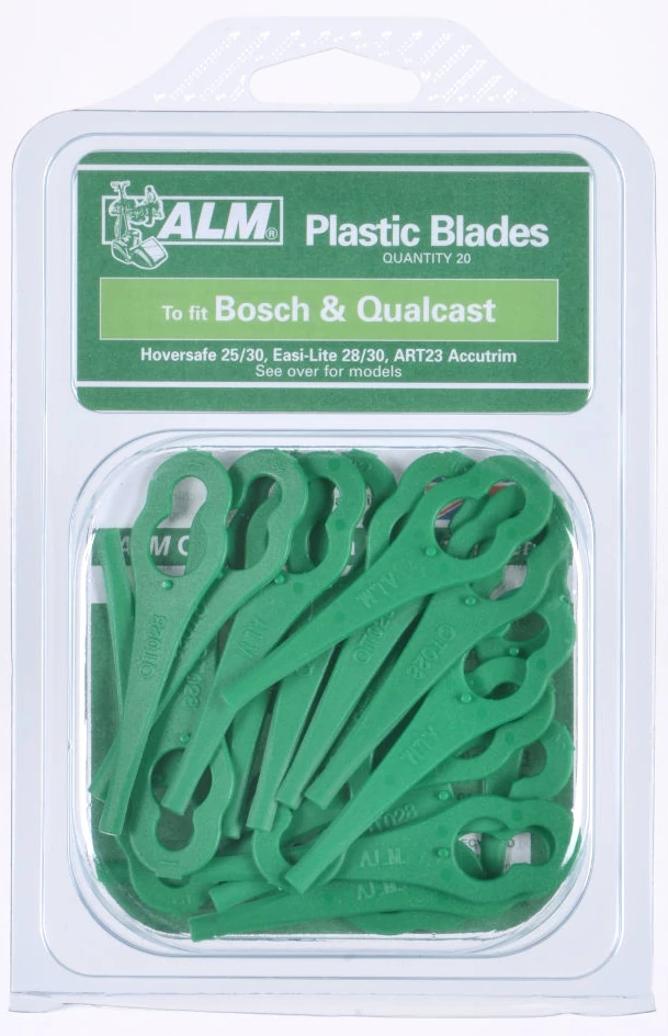 (image for) Plastic Lawnmower Blades for Qualcast Mowers