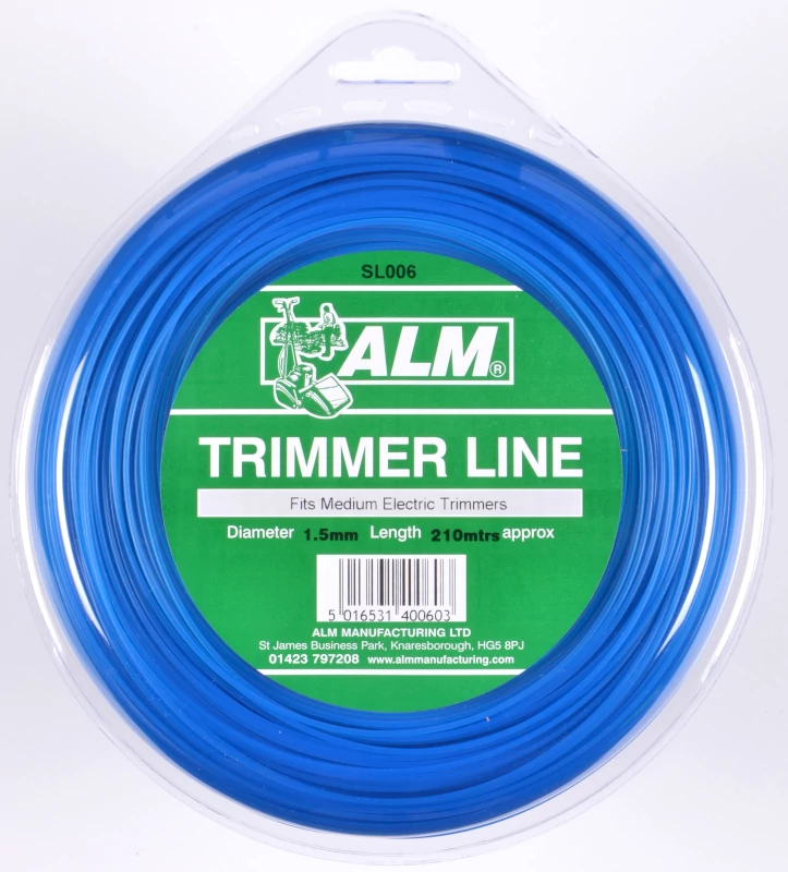 (image for) 1.5mm x 183m - Round Blue Trimmer Line -
