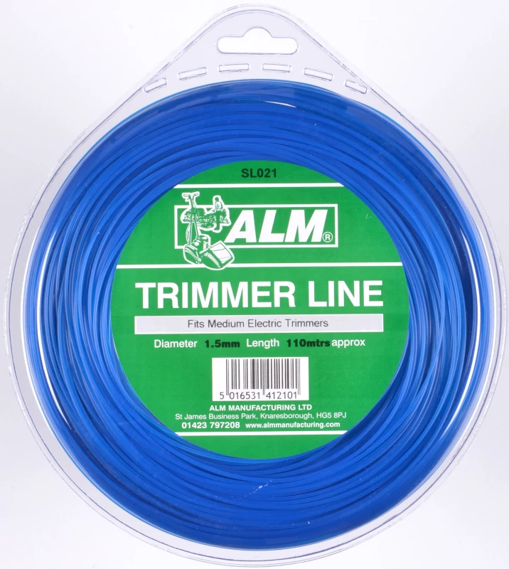 (image for) 1.5mm x 105m - Round Blue Trimmer Line -