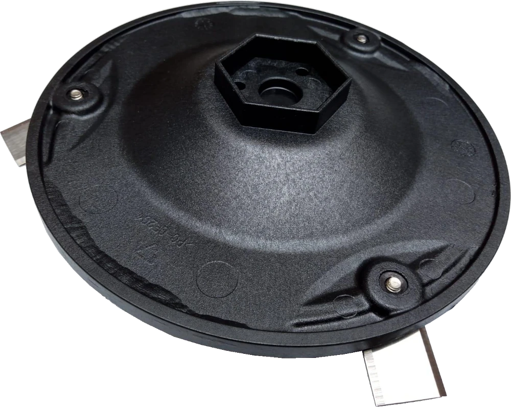 (afbeelding voor) Blade mounting disc & 3 Blades for Worx robot mowers