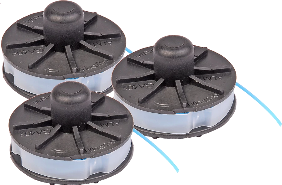 (image for) 3 x Spool and Line for Einhell Grass Trimmers