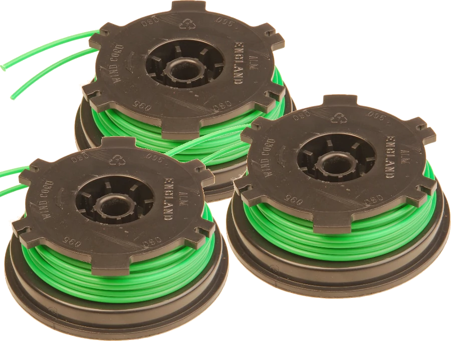 (image for) 3 x Spool and Line for Challenge Xtreme Grass Trimmers