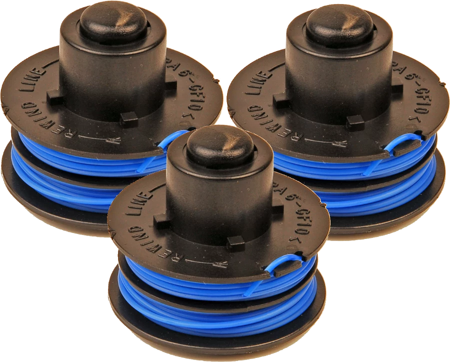 (image for) 3 x Spool and Line for Craftsman grass trimmers