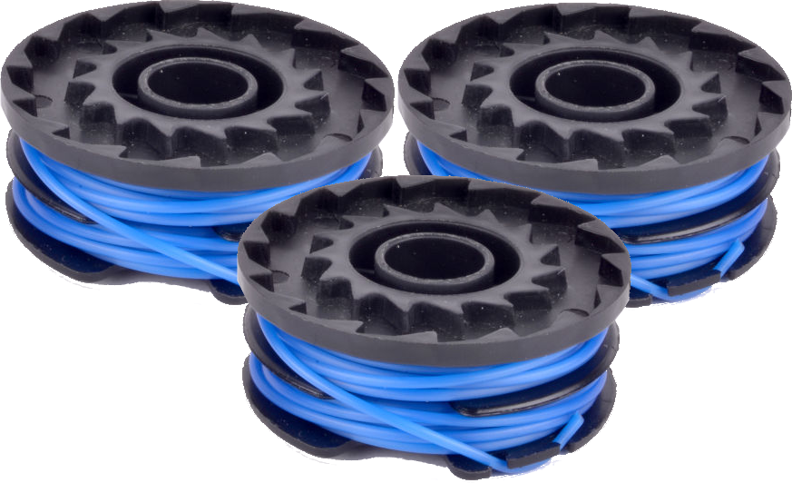 (image for) 3 x Spool and Line for Bosch Grass Trimmers