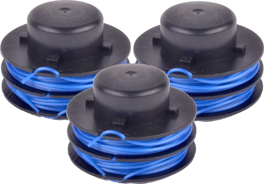 (image for) 3 x Spool & Line for Champion grass trimmers