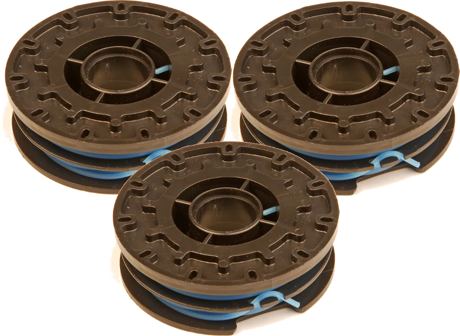 (image for) 3 x Spool & Line for Worx grass trimmers