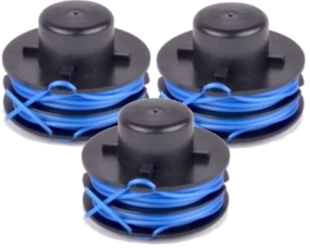 (image for) 3 x Spool and Line for Qualcast Grass Trimmers