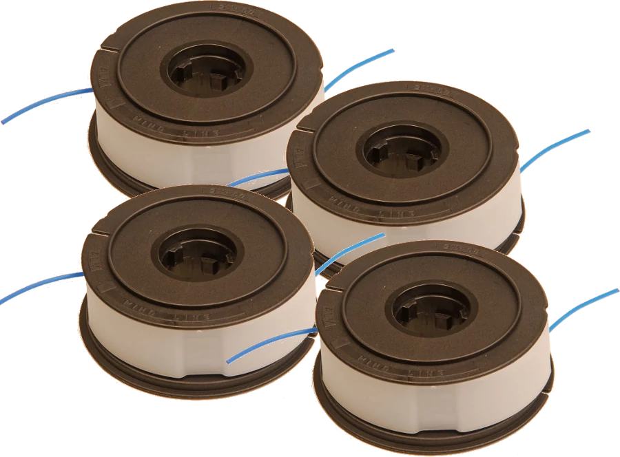 (image for) 4 x Spool & Line for Champion grass trimmers