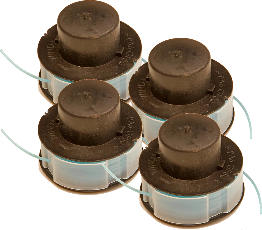 (image for) 4 x Spool and Line for McCulloch Grass Trimmers