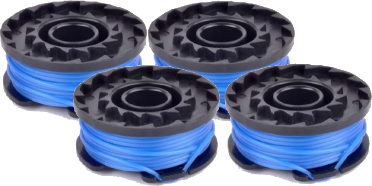 (image for) 4 x Spool and Line for Ryobi Grass Trimmers